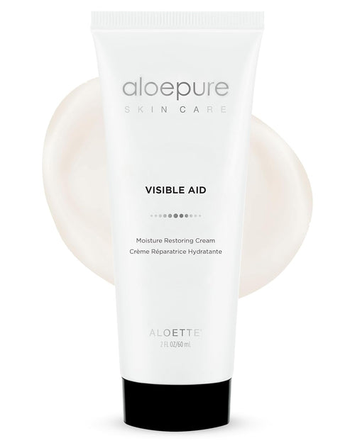 Aloette Face Moisturizer Cream - Daily Body & Facial Skin Care Products with Aloe Vera & Vitamin E - Skin Moisturizer Face Lotion Hydrates & Rejuvenates Dry to Normal Skin, Gluten Free - 2 Fl Oz